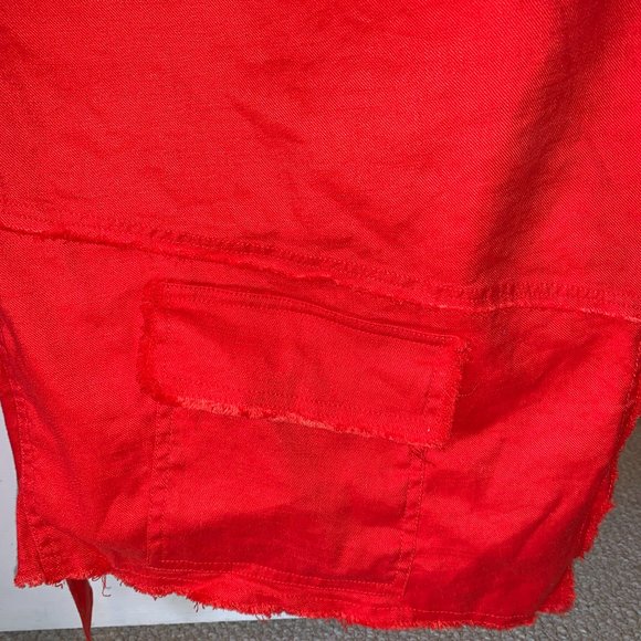 Free People Raw Femme Linen Jacket (Women's Small) - Picture 4 of 9